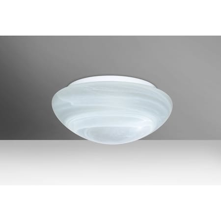 Besa Lighting Bobbi 10 Ceiling, Marble, 1x60W Incandescent 911152C